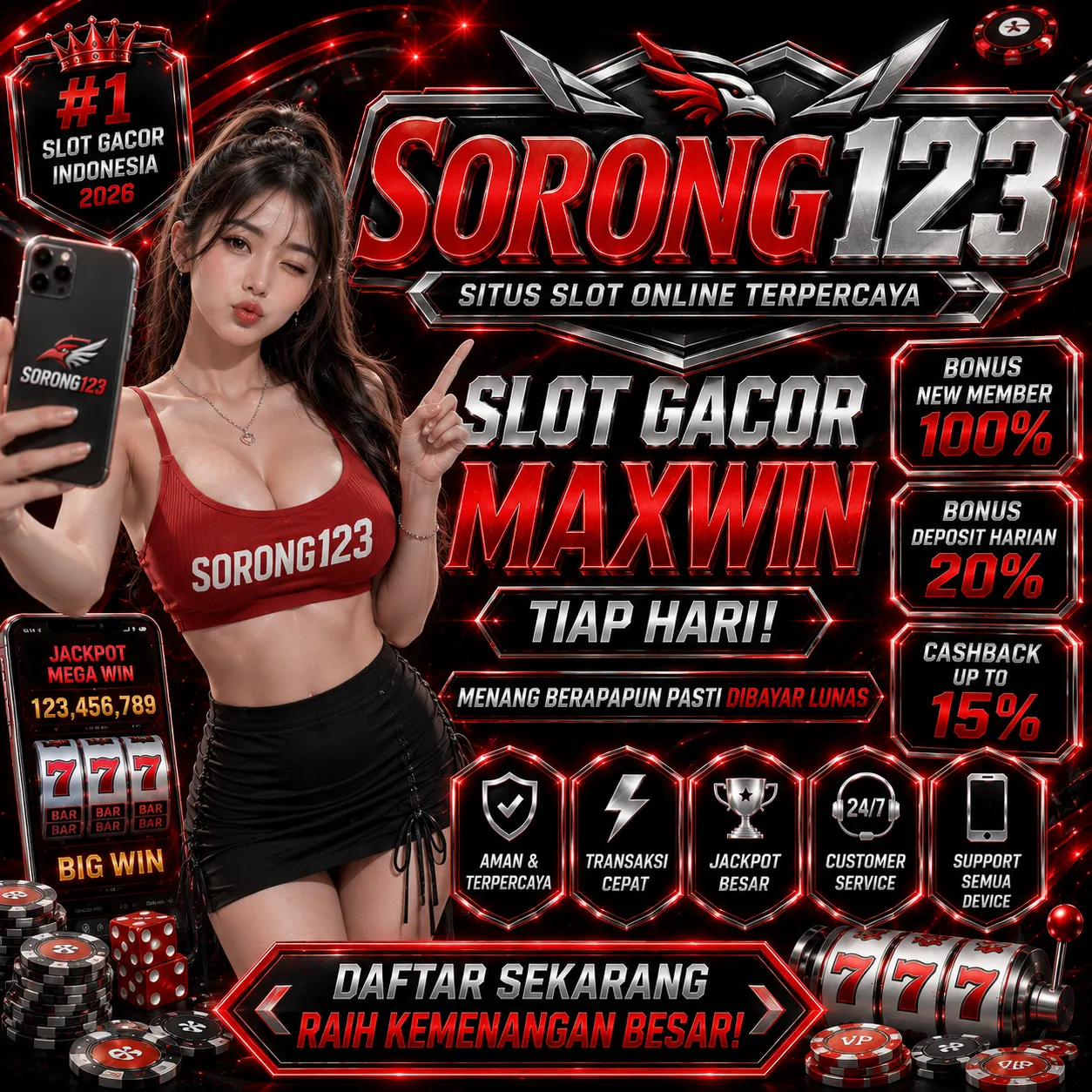 SORONG123Banner